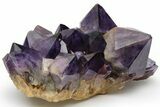 Stunning, Deep Purple Amethyst Crystal Cluster - Congo #223332-1